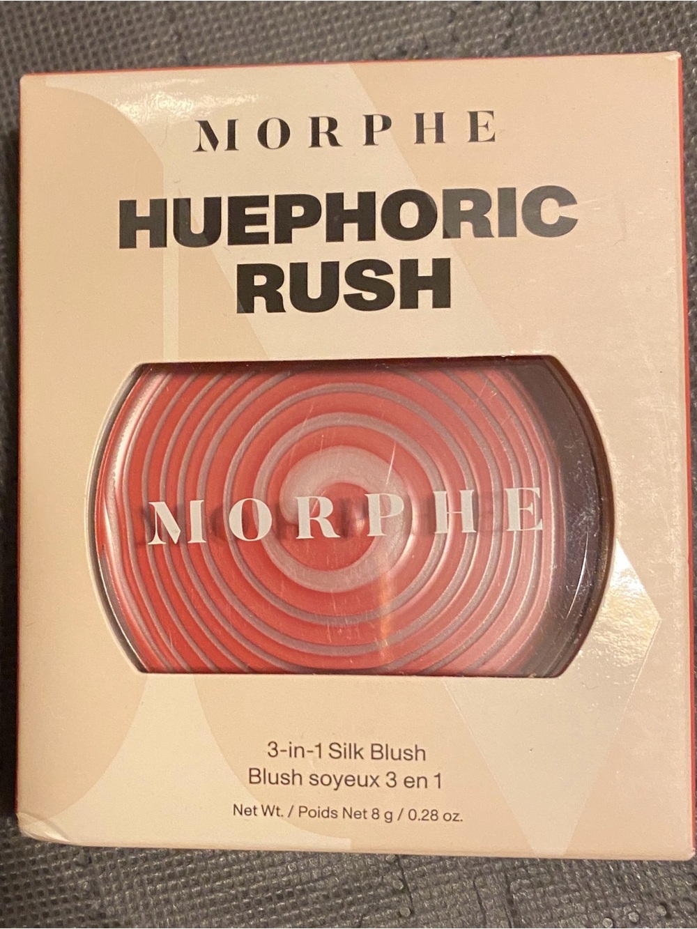 Morphe Huephoric Rush Silk 3-in-1 Blush - Coral